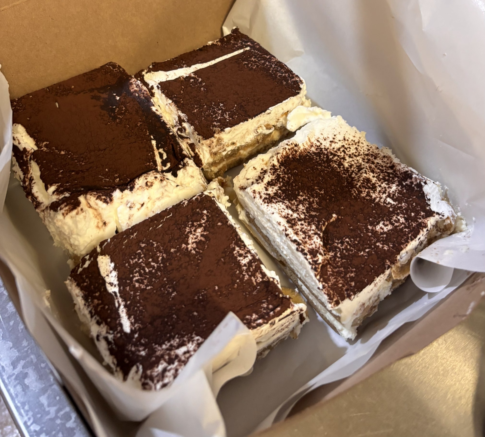 'Lil Tiri' — mini tiramisu, mascarpone & cocoa